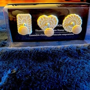 Williams Sonoma Thumbprint Cookie Stamp Set